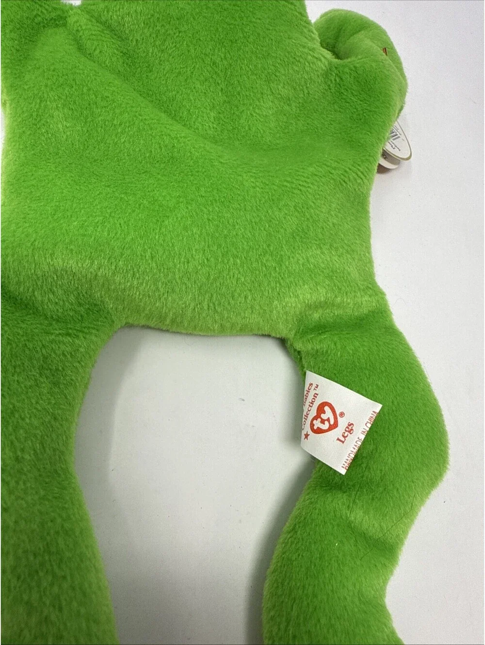 TY Beanie Baby - LEGS the Frog 9